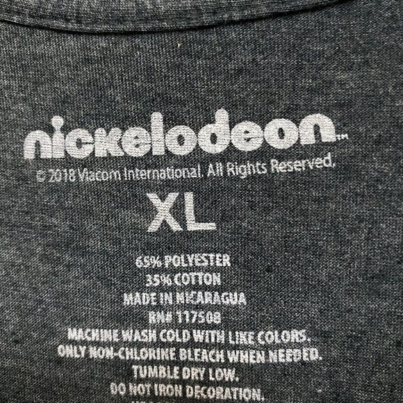 Nickelodeon Christmas Best Of Grey Tshirt size Extra Large - Picture 4 of 4